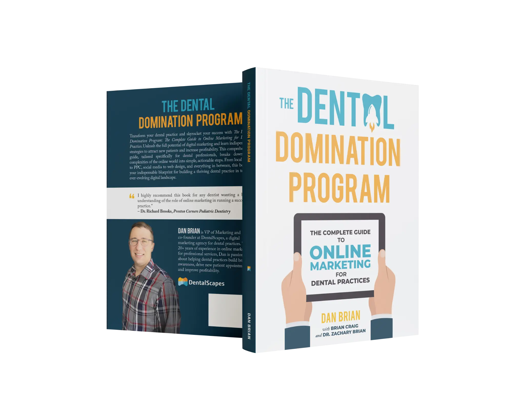 The Dental Domination Program — 3D book mockup